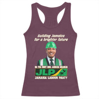 Jamaica Labour Party Racerback Tank Top Andrew Holness JLP Supporter Gifts - Wonder Print Shop
