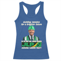 Jamaica Labour Party Racerback Tank Top Andrew Holness JLP Supporter Gifts - Wonder Print Shop