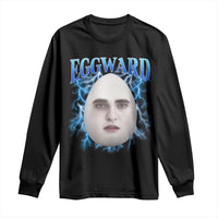 Eggward Long Sleeve Shirt Funny Unhinged Meme Gen Z Humor Bootleg Graphic - Wonder Print Shop