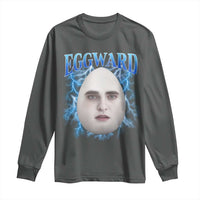 Eggward Long Sleeve Shirt Funny Unhinged Meme Gen Z Humor Bootleg Graphic - Wonder Print Shop