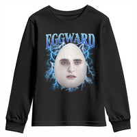 Eggward Youth Sweatshirt Funny Unhinged Meme Gen Z Humor Bootleg Graphic - Wonder Print Shop