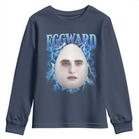 Eggward Youth Sweatshirt Funny Unhinged Meme Gen Z Humor Bootleg Graphic - Wonder Print Shop
