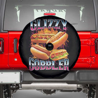 Glizzy Gobbler Spare Tire Cover Vintage Hot Dog Meme Funny Foodie Gen Z - Wonder Print Shop