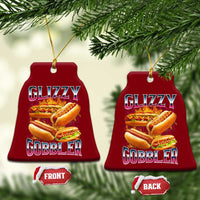 Glizzy Gobbler Ceramic Ornament Vintage Hot Dog Meme Funny Foodie Gen Z - Wonder Print Shop