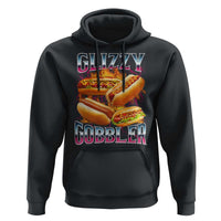 Glizzy Gobbler Hoodie Vintage Hot Dog Meme Funny Foodie Gen Z - Wonder Print Shop