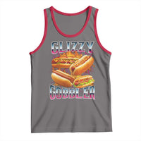 Glizzy Gobbler Tank Top Vintage Hot Dog Meme Funny Foodie Gen Z - Wonder Print Shop