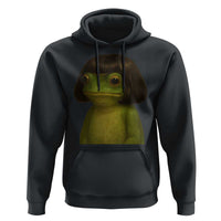Funny Frog Bob Haircut Meme Hoodie Silly Toad Trends - Wonder Print Shop
