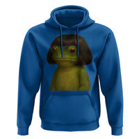 Funny Frog Bob Haircut Meme Hoodie Silly Toad Trends - Wonder Print Shop
