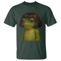 Funny Frog Bob Haircut Meme T Shirt Silly Toad Trends - Wonder Print Shop