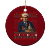 Office Christmas Movie Ceramic Ornament Funny Retro 90s Movie Ugly Xmas - Wonder Print Shop