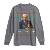 Office Christmas Movie Long Sleeve Shirt Funny Retro 90s Movie Ugly Xmas - Wonder Print Shop