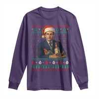 Office Christmas Movie Long Sleeve Shirt Funny Retro 90s Movie Ugly Xmas - Wonder Print Shop