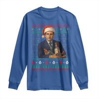 Office Christmas Movie Long Sleeve Shirt Funny Retro 90s Movie Ugly Xmas - Wonder Print Shop