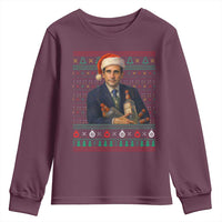 Office Christmas Movie Youth Sweatshirt Funny Retro 90s Movie Ugly Xmas - Wonder Print Shop