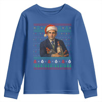 Office Christmas Movie Youth Sweatshirt Funny Retro 90s Movie Ugly Xmas - Wonder Print Shop
