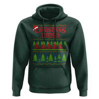 Christmas Things Hoodie Vintage Movie TV Series Retro - Wonder Print Shop
