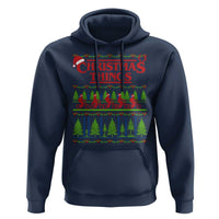 Christmas Things Hoodie Vintage Movie TV Series Retro - Wonder Print Shop
