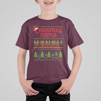 Christmas Things T Shirt For Kid Vintage Movie TV Series Retro - Wonder Print Shop