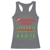 Christmas Things Racerback Tank Top Vintage Movie TV Series Retro - Wonder Print Shop
