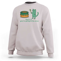 Sarcastic Cat Meme Sweatshirt Weirdcore Dark Humor - Wonder Print Shop