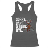 Sorry Cant 99 Nights Bye In The Forest Racerback Tank Top Funny Gamer Gift - Wonder Print Shop