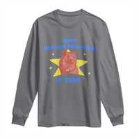 Rats Spelled Backwards Is Star Long Sleeve Shirt Sarcastic Rat Meme - Wonder Print Shop