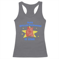 Rats Spelled Backwards Is Star Racerback Tank Top Sarcastic Rat Meme - Wonder Print Shop