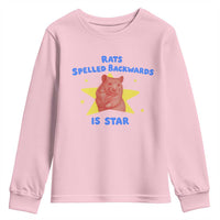 Rats Spelled Backwards Is Star Youth Sweatshirt Sarcastic Rat Meme - Wonder Print Shop