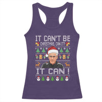 McCarthy It Can’t Be Ugly Christmas Racerback Tank Top Retro Football Fan - Wonder Print Shop