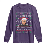 Christmas McCarthy It Can’t Be Long Sleeve Shirt Retro Football Fan Ugly Xmas - Wonder Print Shop