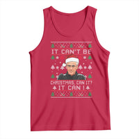 Christmas McCarthy It Can’t Be Tank Top Retro Football Fan Ugly Xmas - Wonder Print Shop