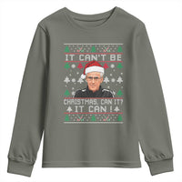 Christmas McCarthy It Can’t Be Youth Sweatshirt Retro Football Fan Ugly Xmas - Wonder Print Shop