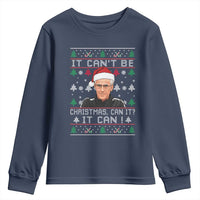 Christmas McCarthy It Can’t Be Youth Sweatshirt Retro Football Fan Ugly Xmas - Wonder Print Shop
