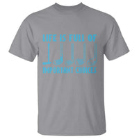 Funny Life is Full of Important Choices Golf Lovers T Shirt Golfing Clubs - Wonder Print Shop