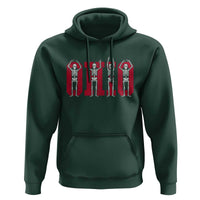 O-H-I-O State Hoodie Funny Skeletons Ohio Vintage Halloween Team - Wonder Print Shop