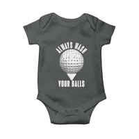Funny Golf Baby Onesie Always Wash Your Balls Meme - Wonder Print Shop