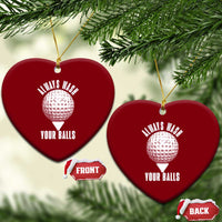 Funny Golf Ceramic Ornament Always Wash Your Balls Meme - Wonder Print Shop