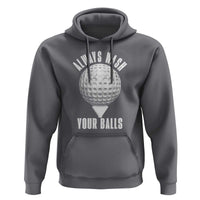 Funny Golf Hoodie Always Wash Your Balls Meme - Wonder Print Shop