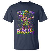 It's Mardi Gras Bruh T Shirt Dabbing Boy Kids