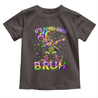 It's Mardi Gras Bruh Toddler T Shirt Dabbing Boy Kids
