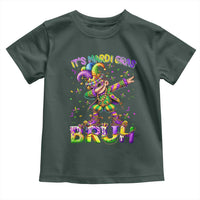It's Mardi Gras Bruh Toddler T Shirt Dabbing Boy Kids