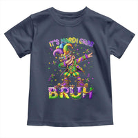 It's Mardi Gras Bruh Toddler T Shirt Dabbing Boy Kids