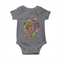 Mardi Gras Bead Tree Baby Onesie Carnival New Orleans Hawaiian Tropical Palm Tree 2025