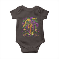 Mardi Gras Bead Tree Baby Onesie Carnival New Orleans Hawaiian Tropical Palm Tree 2025