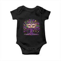 Mardi Gras Bead Tree Baby Onesie New Orleans Festival