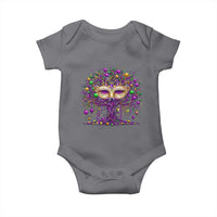 Mardi Gras Bead Tree Baby Onesie New Orleans Festival