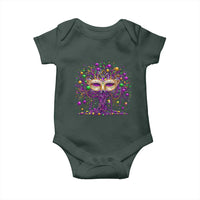 Mardi Gras Bead Tree Baby Onesie New Orleans Festival