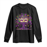 Mardi Gras Bead Tree Long Sleeve Shirt New Orleans Festival
