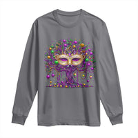 Mardi Gras Bead Tree Long Sleeve Shirt New Orleans Festival