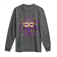 Mardi Gras Bead Tree Long Sleeve Shirt New Orleans Festival